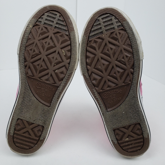 Converse Pink Hightop Sneakers - Picture 8 of 9